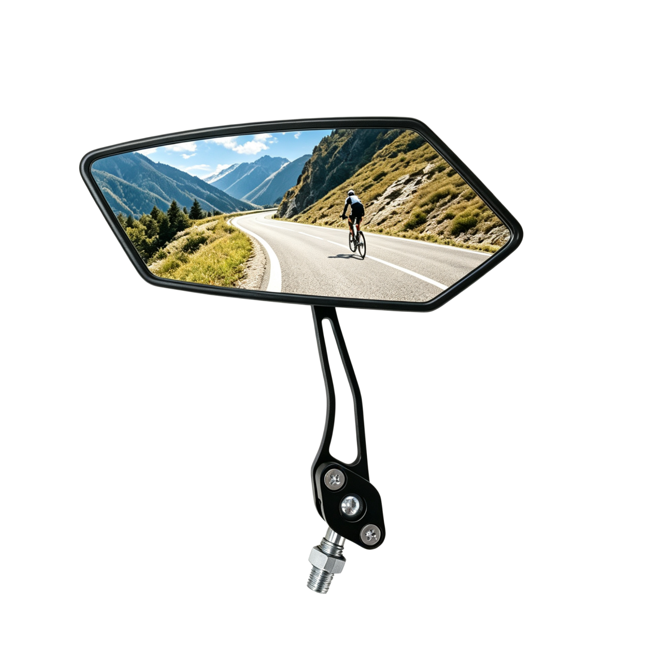 Bicycle Mirrors E-Bike Rearview Mirrors 1 Pair Right Left MTB City Bike Mirror Rotatable And Adjustable Wide Angle Rear View — foto 2