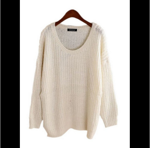 Title 9, Round Neck Thin Variegated Knit Sweater Coat pr...