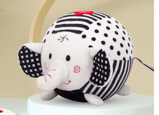 Babies Visually Trained To Touch Black And White Balls
