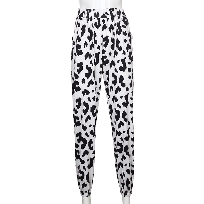 Title 2, Cowboy printed bouquet feet pants women thin