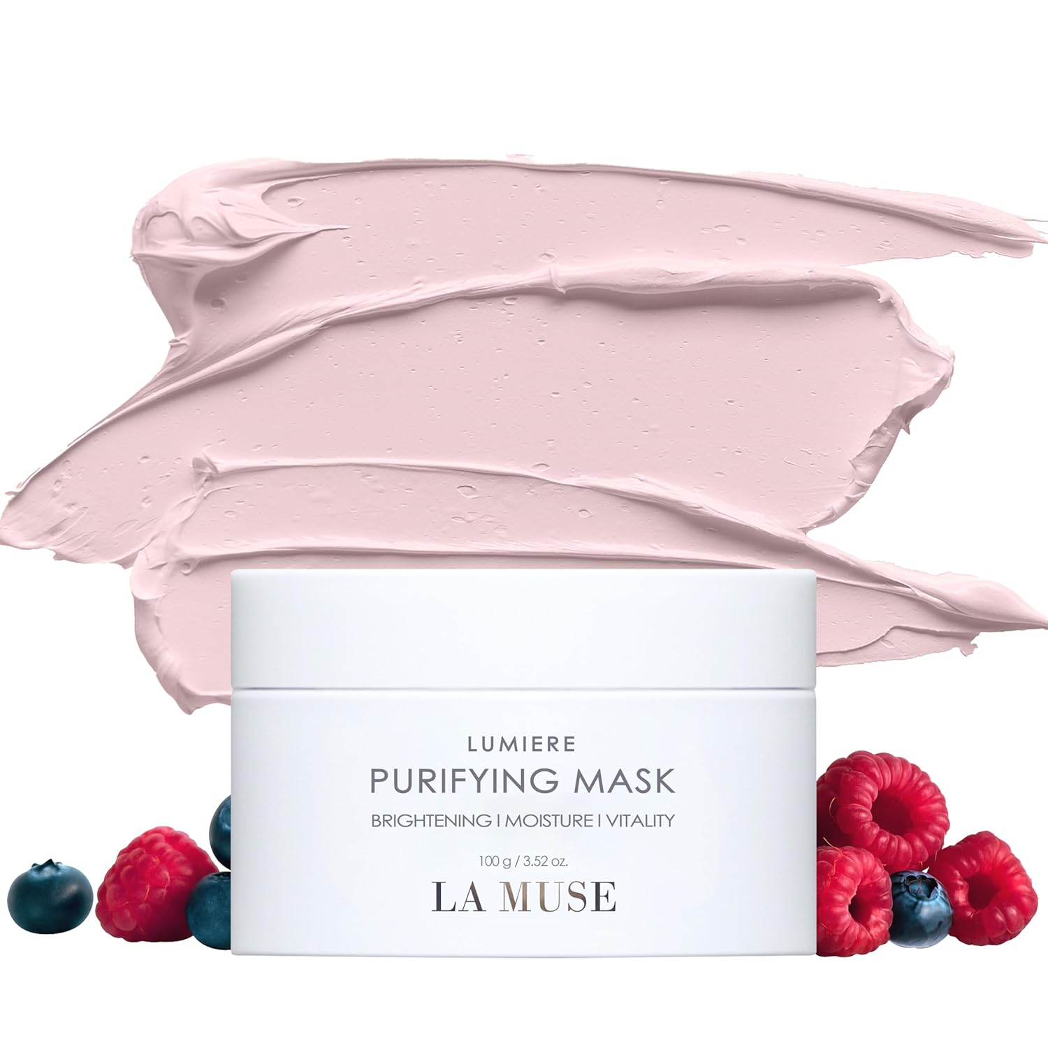 Lumiere Purifying Mask  Deep Cleansing, Pore Minimizing & Brightening Facial Mask
