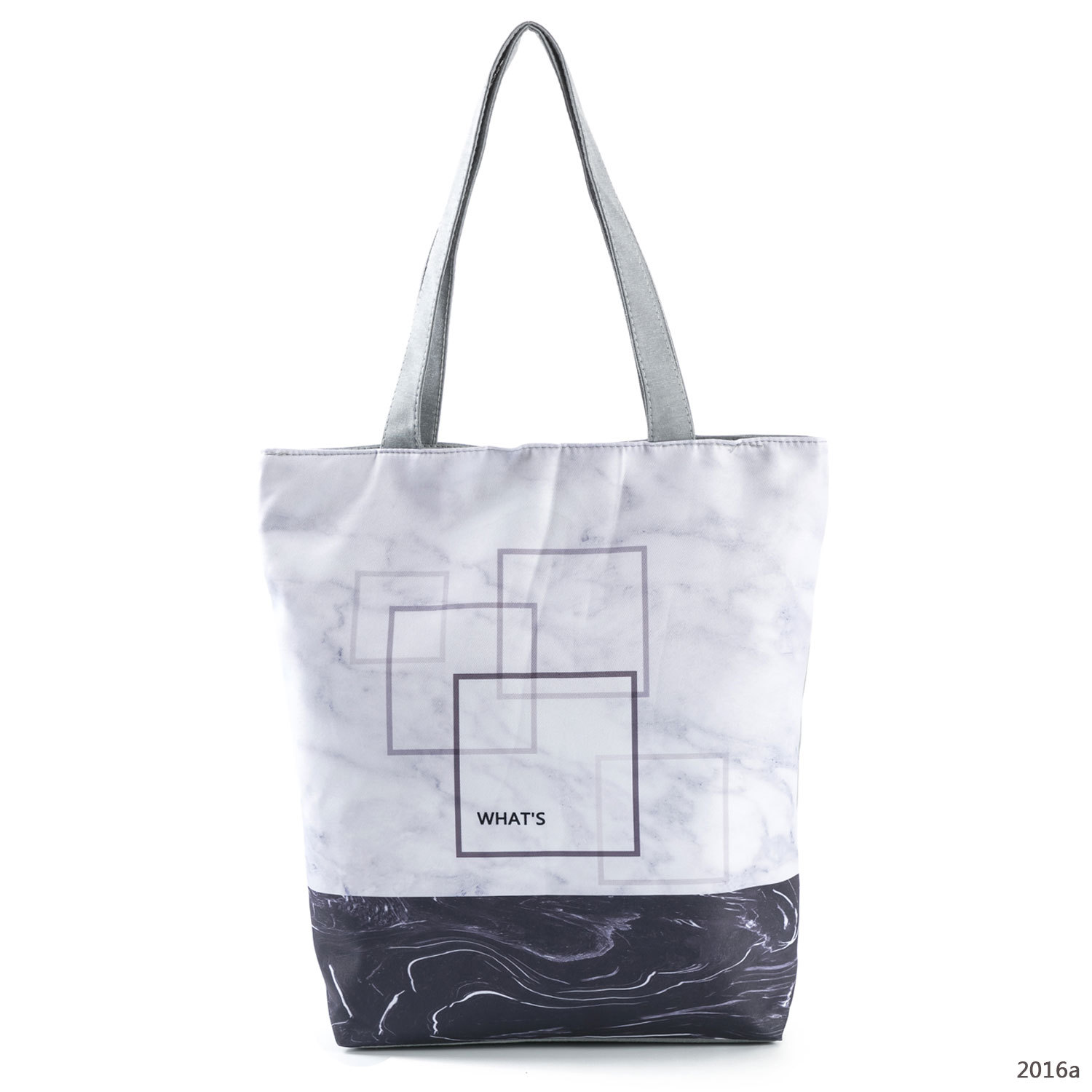 Title 4, Marmor-Print Schultertasche stilvoll und prakti...