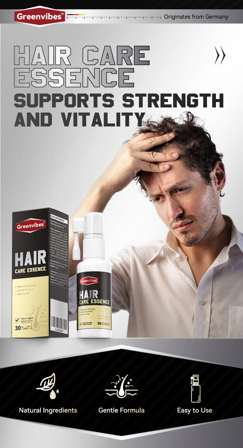 GreenVibes Anti-Breakage Hair Nourishing Essence, Repairs Dry And Frizzy Hair For Silky Smooth Tresses — foto 7