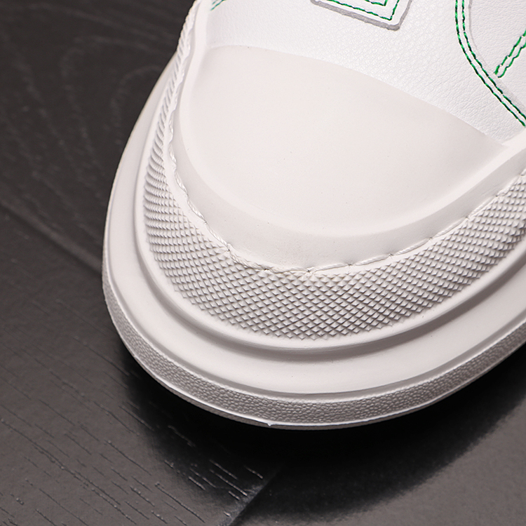 Versatile Trend Inside High White Skates Male