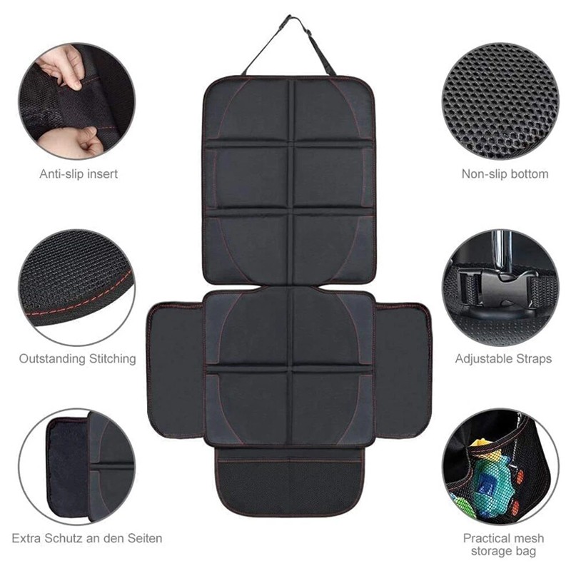 Car Seat Protectors For Child Seats Non-Slip Universal — image 3