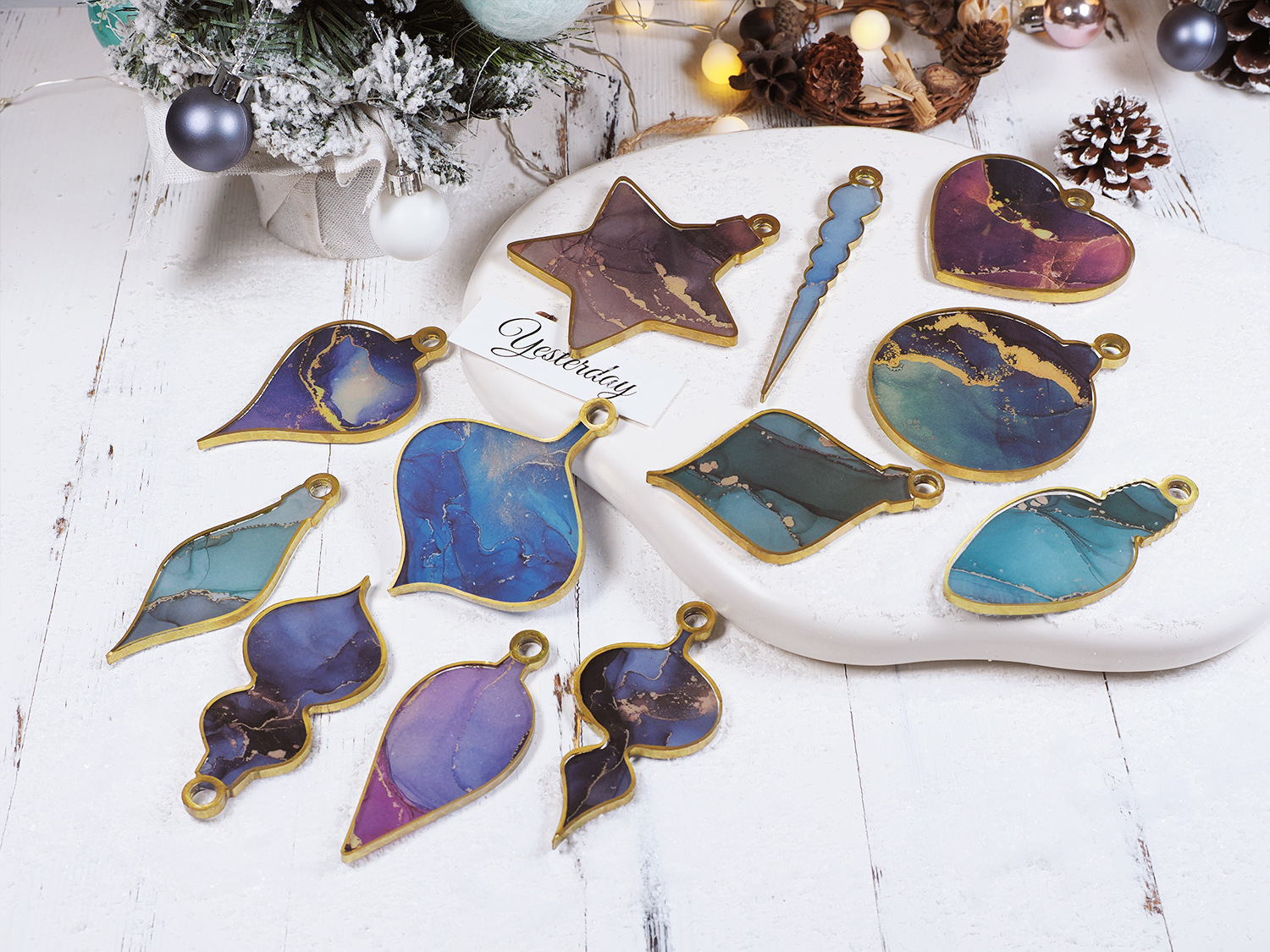 Diy Crystal Resin Christmas Ornament Epoxy Mold - Image 36