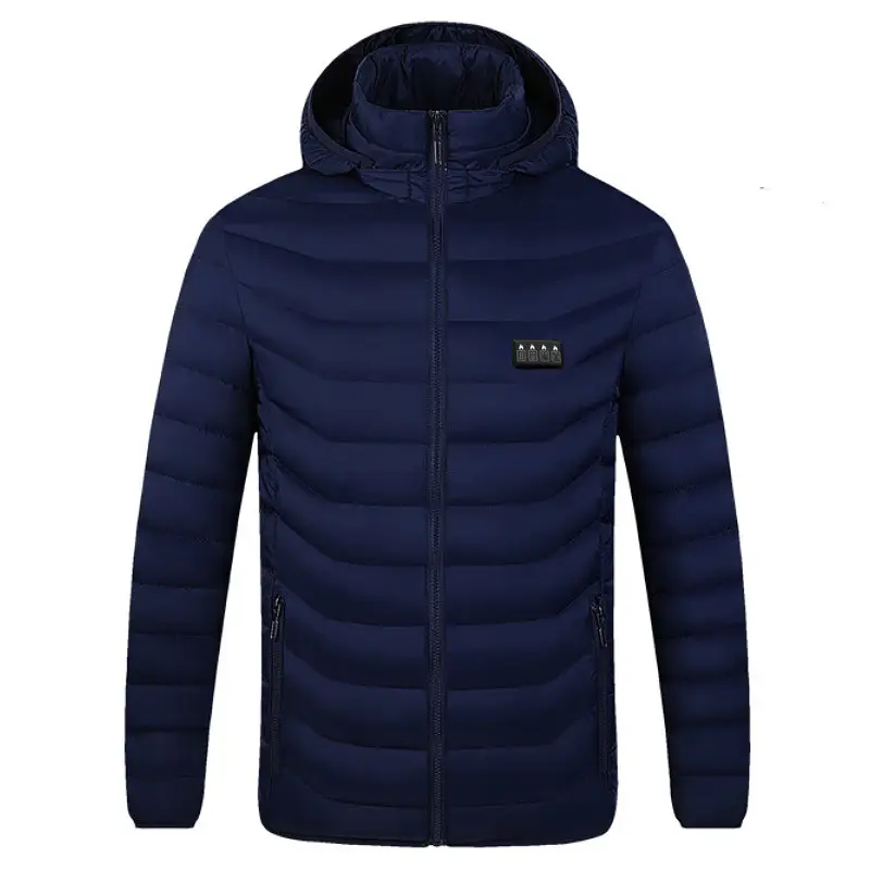 New Heated Jacket Coat USB Electric Jacket Cotton Coat Heater Thermal Clothing Heating Vest Men's Clothes Winter