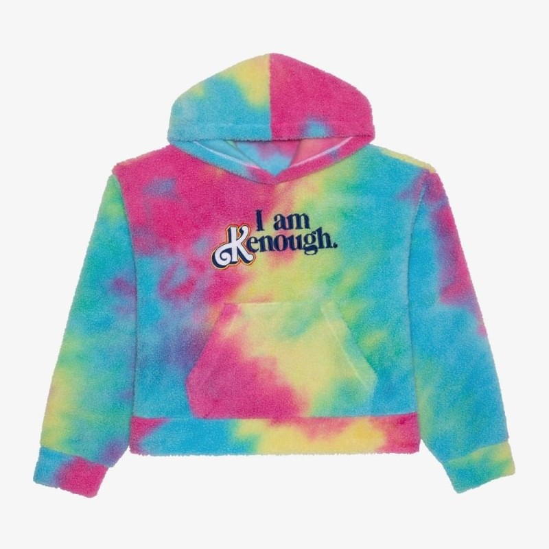 Lamb Velvet Lazy Style Loose Tie Dyed Hoodie