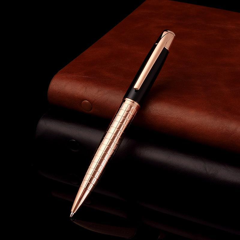 Title 5, High Quality Luxury All Metal Ballpoint Pen Silver