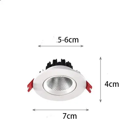 Household Wall Washing Lamp COB Spotlight Led