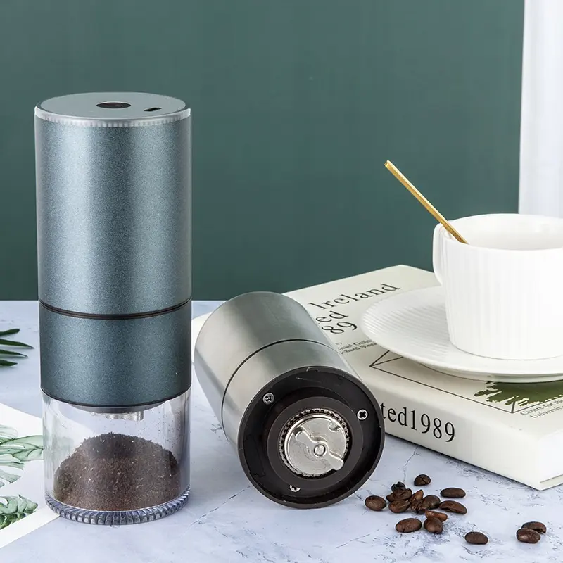 Stainless Steel Coffee Grinder Electric Machine Top