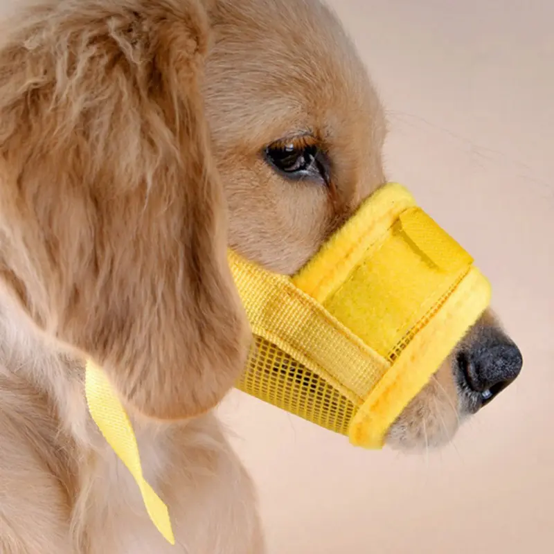Adjustable Mask for Pets Without Biting
