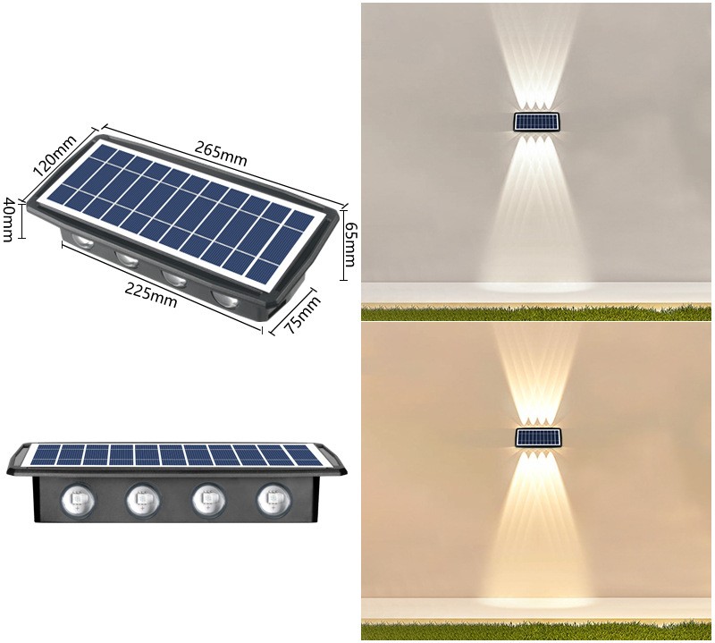 Solar Outdoor Wall Lights Waterproofing — foto 12