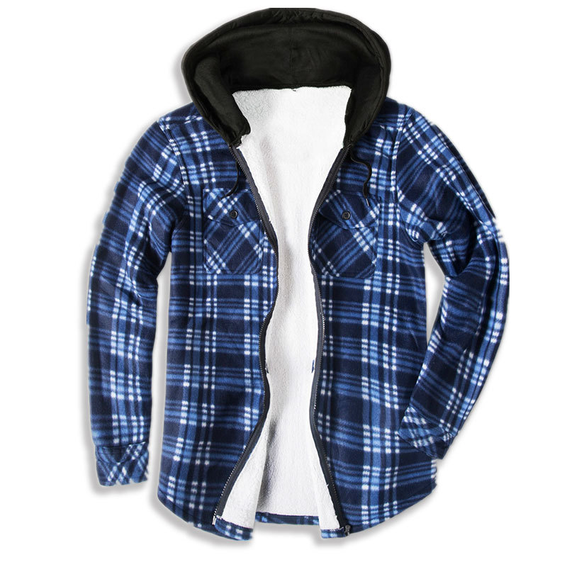 Men's Thickened Thermal Shirt Jacket