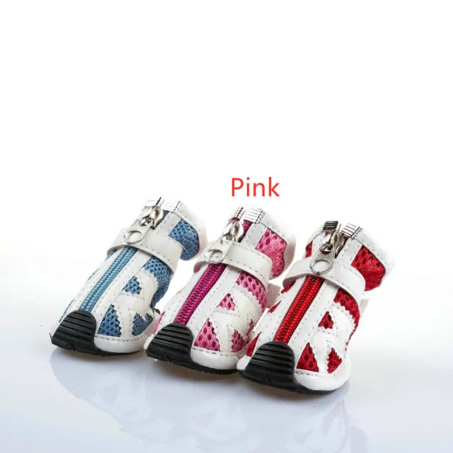 Fashion Pet Mesh Breathable Shoe Sticker M Type Pink - Shop at LoveMi