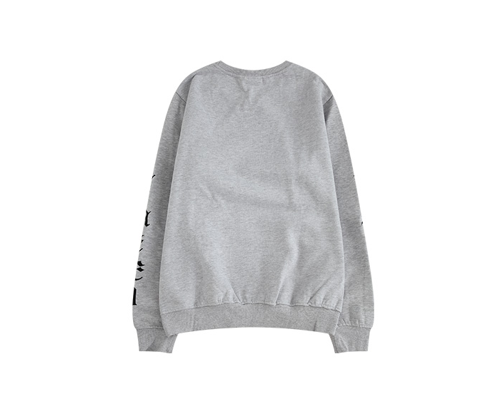 Title 5, Simple embroidered terry sweater