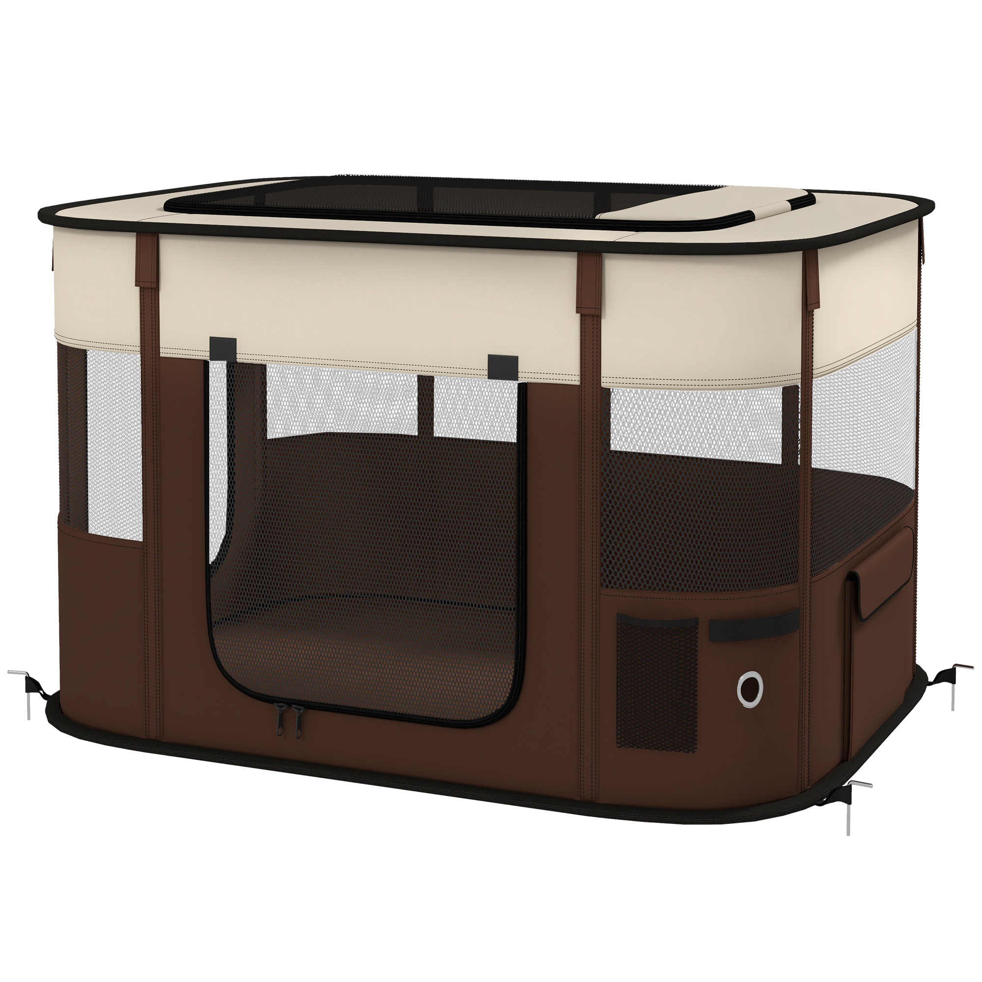 Foldable Dog Fence With Storage Bag, Suitable For Indoor And Outdoor Use — image 9