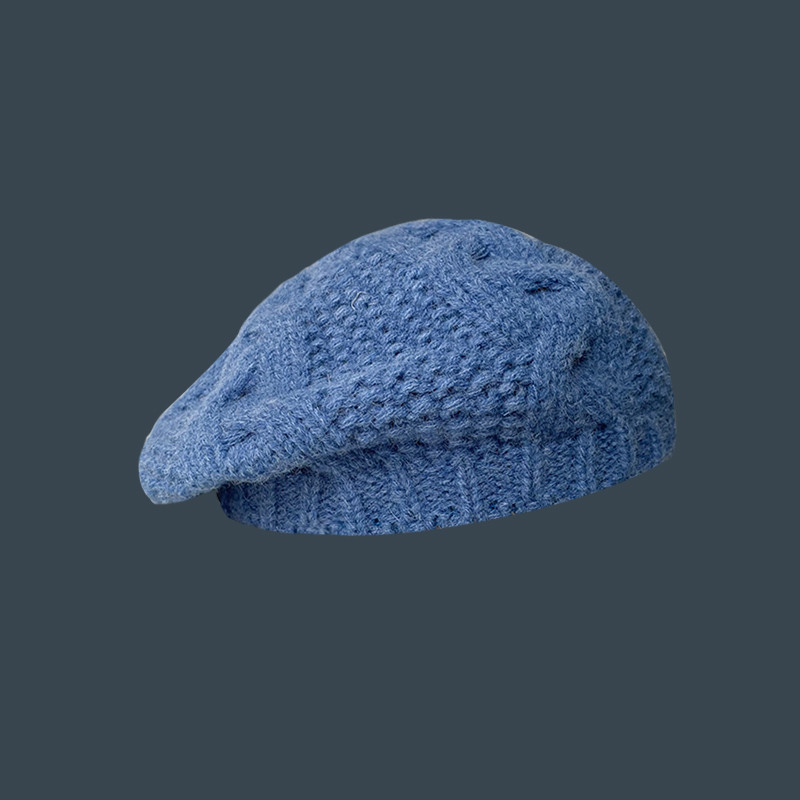 Hat Female Autumn Winter Japanese Wool Knitting