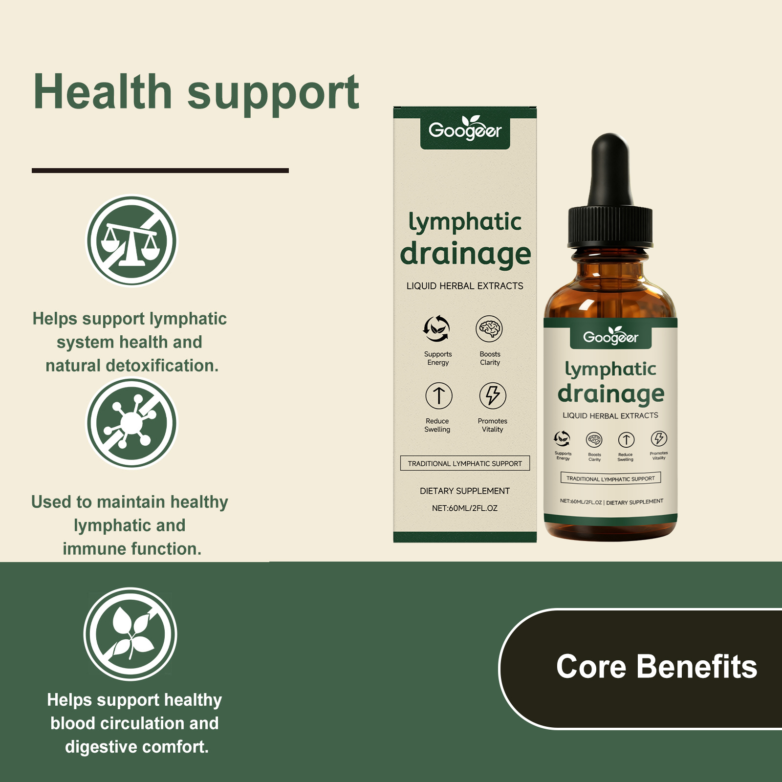 Lymph Health Support Drops 1