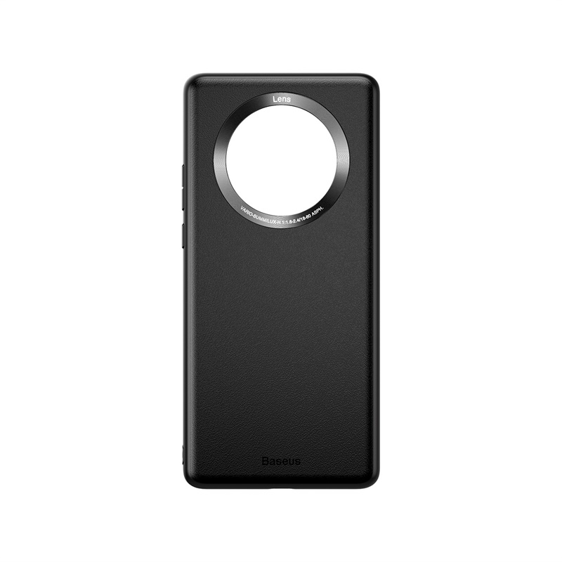 Alloy Plain Leather Case  For Mate 40