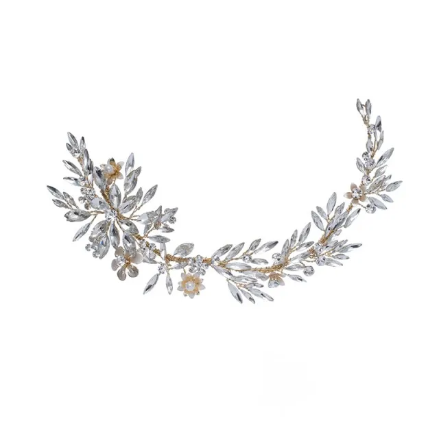 High end Wedding Accessories Hair Cards Light Gold Hair Clip - Shop at LoveMi