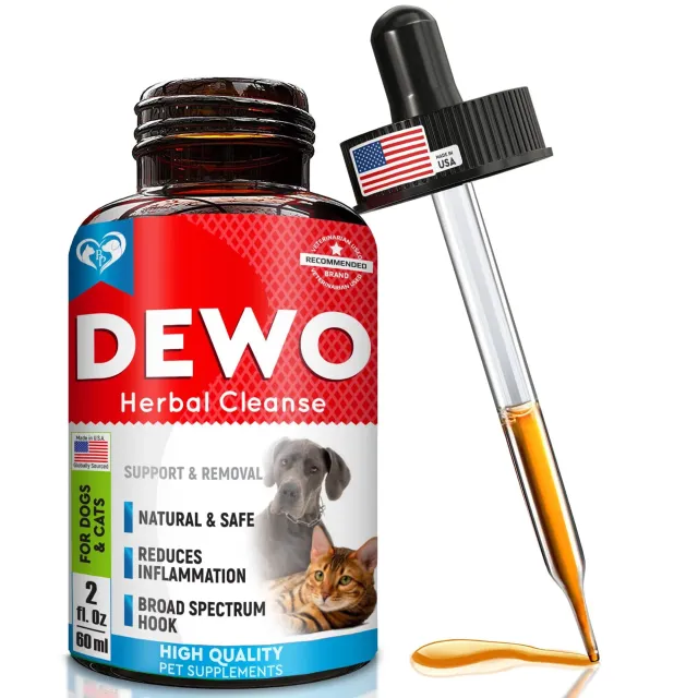 Cats And Dogs Liquid Herbal Medicine And Natural Broad Spectrum Treatment For Tapeworm Whipworm Roundworm And Hookworm Prevention Medication Supple... Beloved Pets - Shop at LoveMi