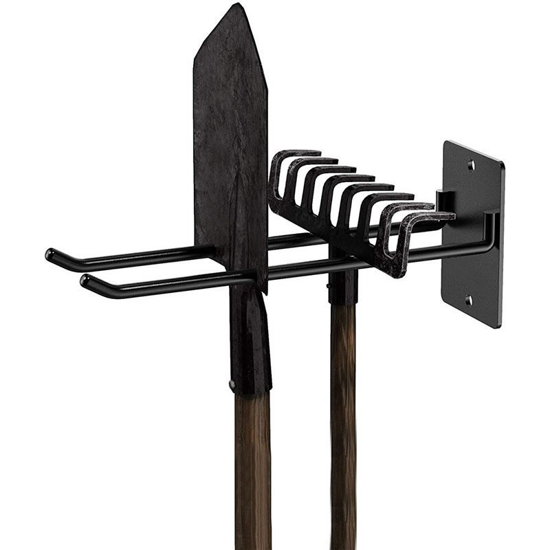 Wall-Mounted Garden Tool Storage Rack