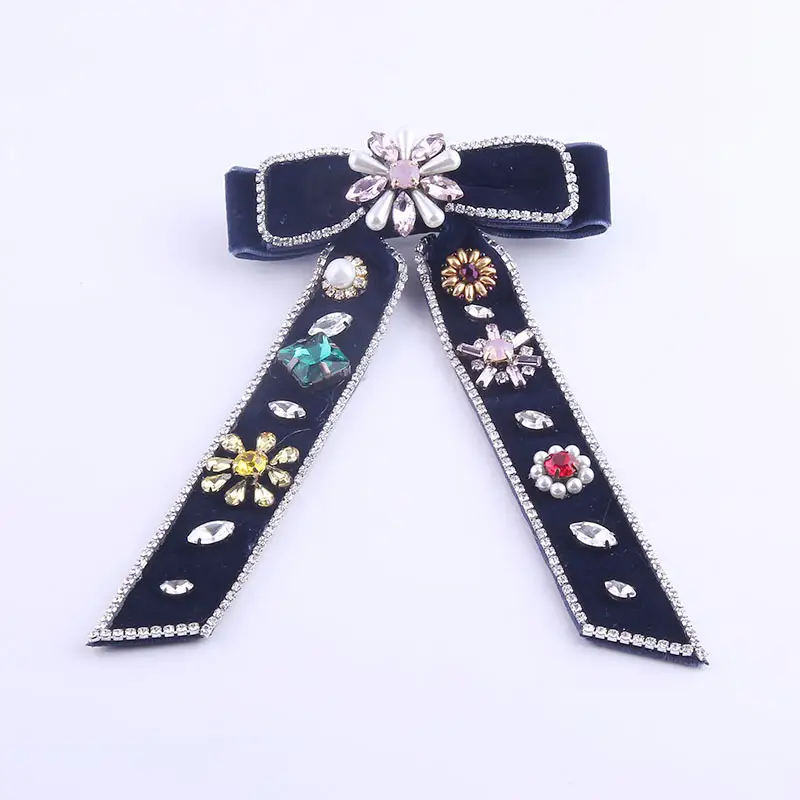 European And American Style Flannel Bow Hairpin