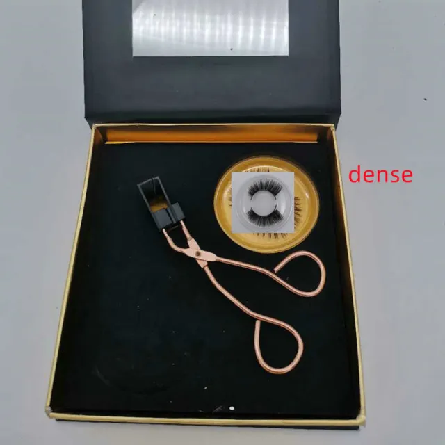 Magnetic false eyelashes A Pair Of And Clips Dense - Shop at LoveMi
