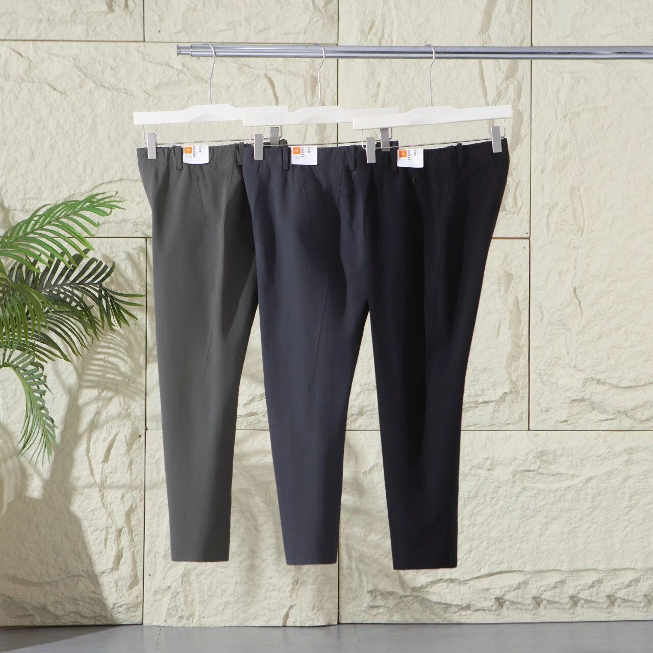 Premium Seam Taped Twill Softshell Pants Men Water Wind Resistant Lightweight Business Outdoor Multi-Scenario Straight Leg Pants