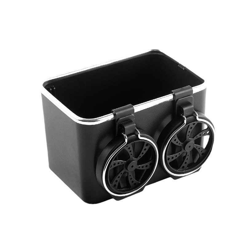Boîte de rangement portemouchoirs pour accoudoir voiture 11