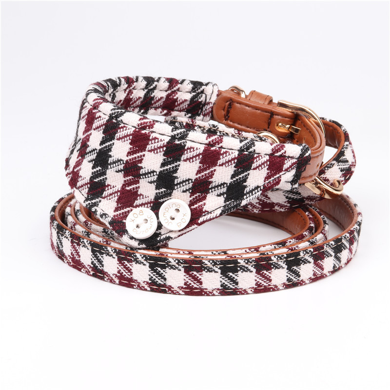 Scarf collar wine red