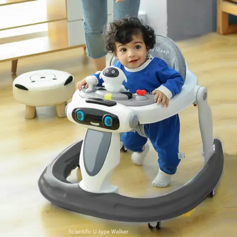 Baby Walker Anti-O-leg Children's Multi-functional Anti-rollover