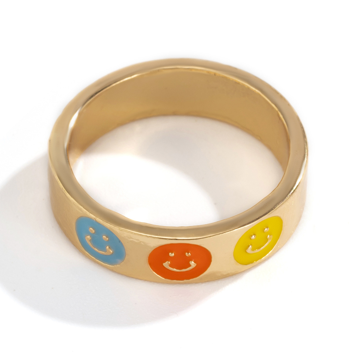 Cold Wind Fashion Hit Color Cartoon Ring