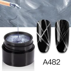 Nail Art Metal Brushed Nail Glue Painting - Rfa482 - View 1