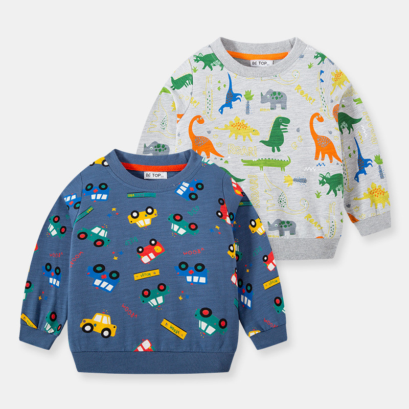 Children's Sweatshirt Full Print Bottoming Shirt Top
