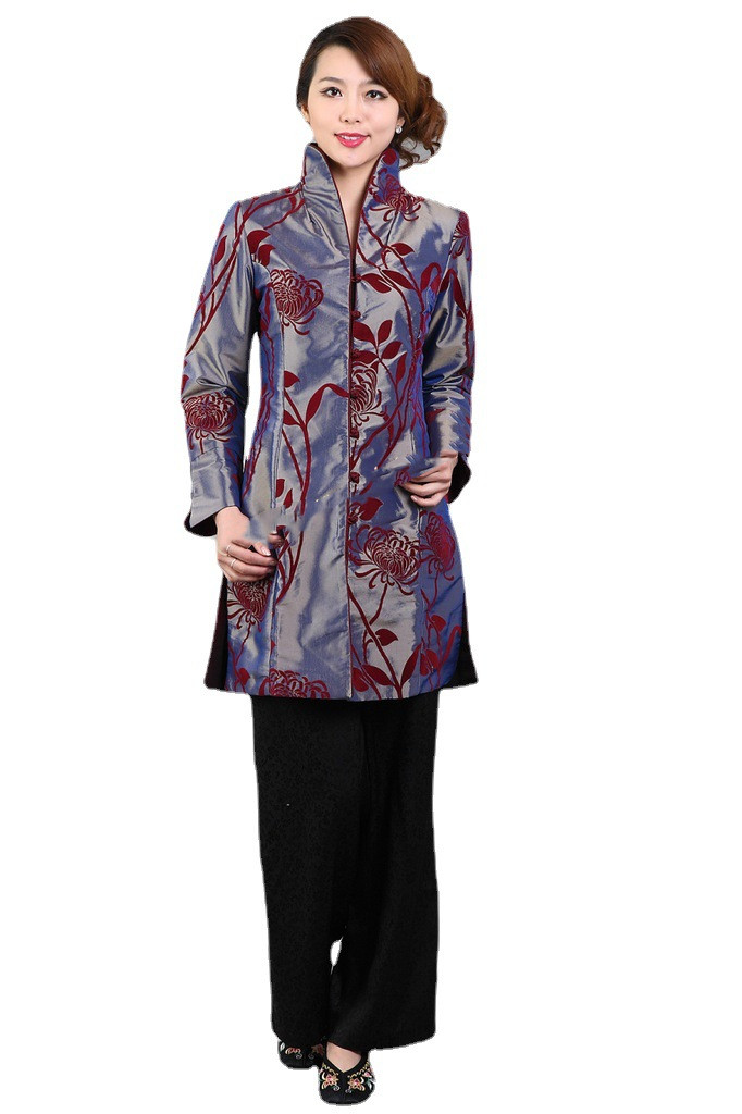 Chinese Style Tang Suit Women's Coat - Image 8