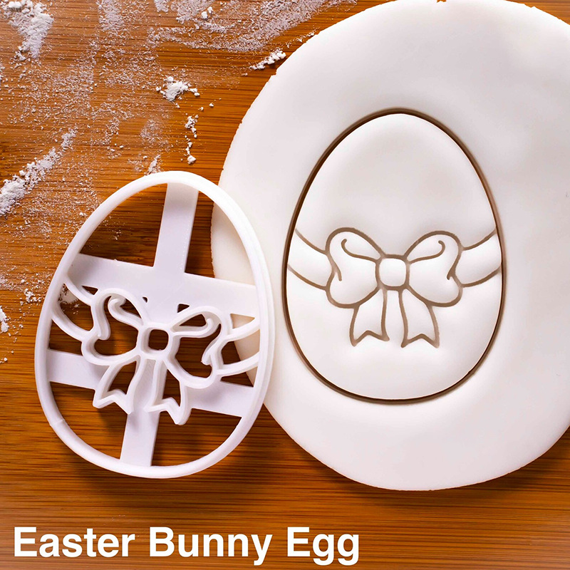 Title 2, Plastic Cartoon Chicken Rabbit Egg Cookie Sharp...