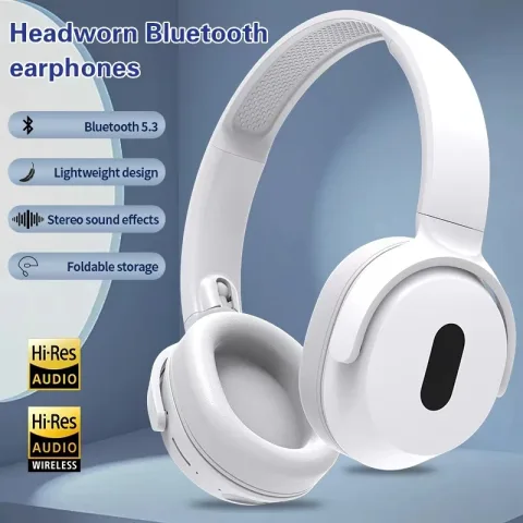 Foldable Wireless Headphones Bluetooth Sports Earphones Hifi Stereo Noise