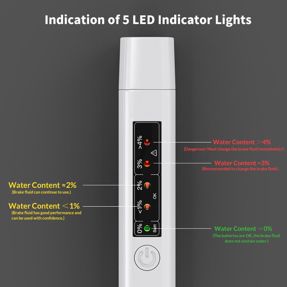 Brake Fluid Detection Pen Car Brake Fluid Detection — foto 5