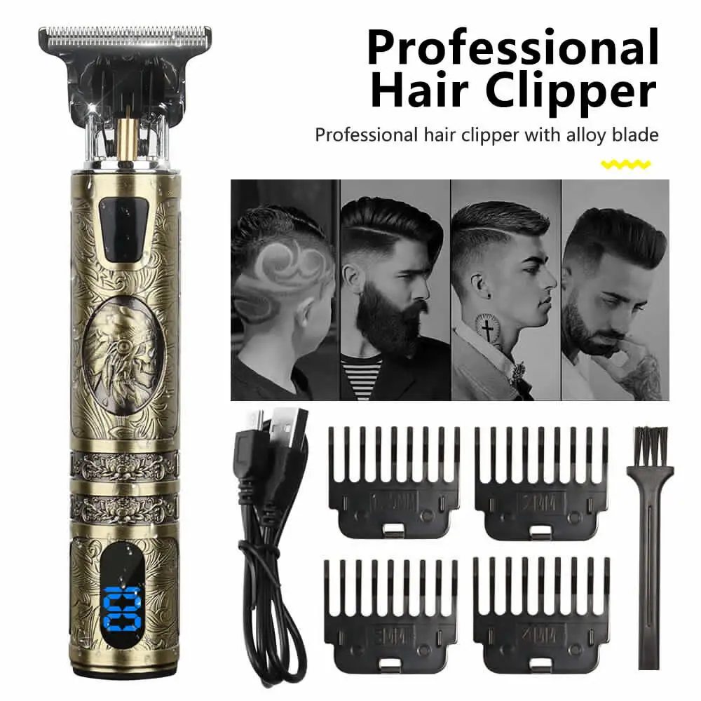Beard Trimmer Hair Clippers Cordless Cutting Kit