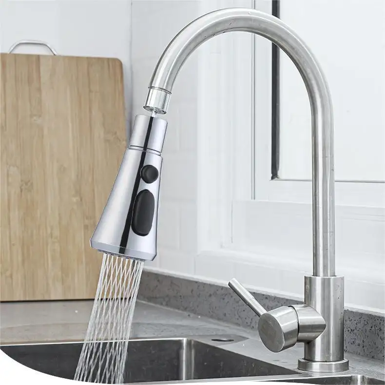 Universal Pressurized Faucet Sprayer Anti-splash 360 Degree Rotating Water