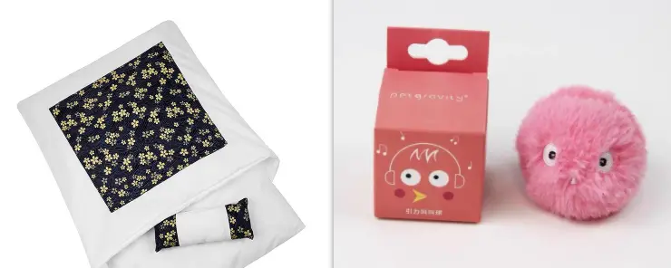 Winter Warm Cat Closed Removable And Washable Quilt