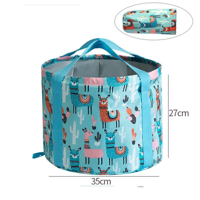 Large Travel Foot Soak Bag With Foldable Basin Green - Shop at LoveMi