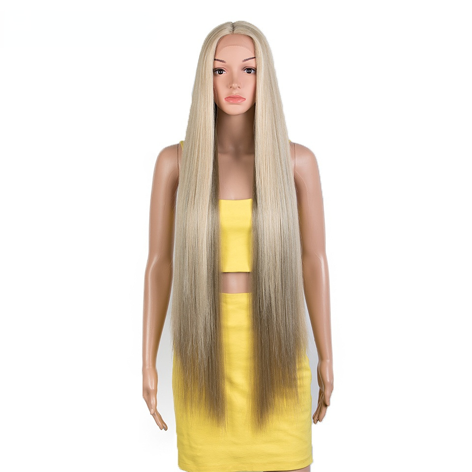 Title 7, Rebecca Dyed Chemical Fiber Long Straight Hair ...