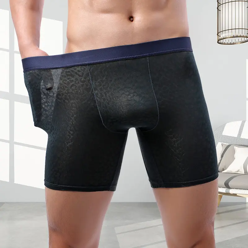 Breathable Ice Silk Anti-wear Leg Long Ultra-thin