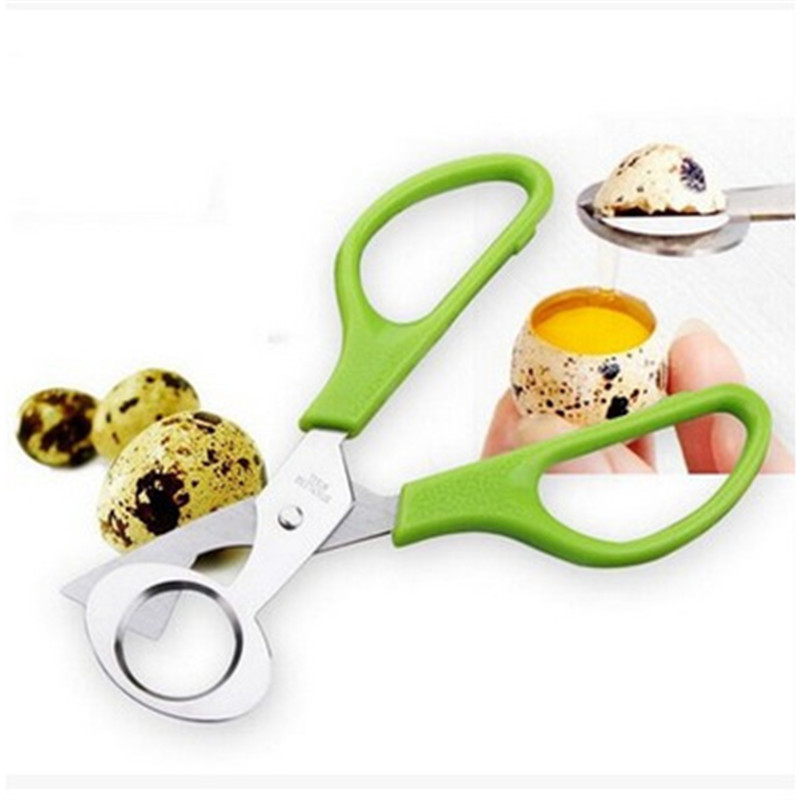 Title 3, Eggshell split cutter scissors for effortless e...