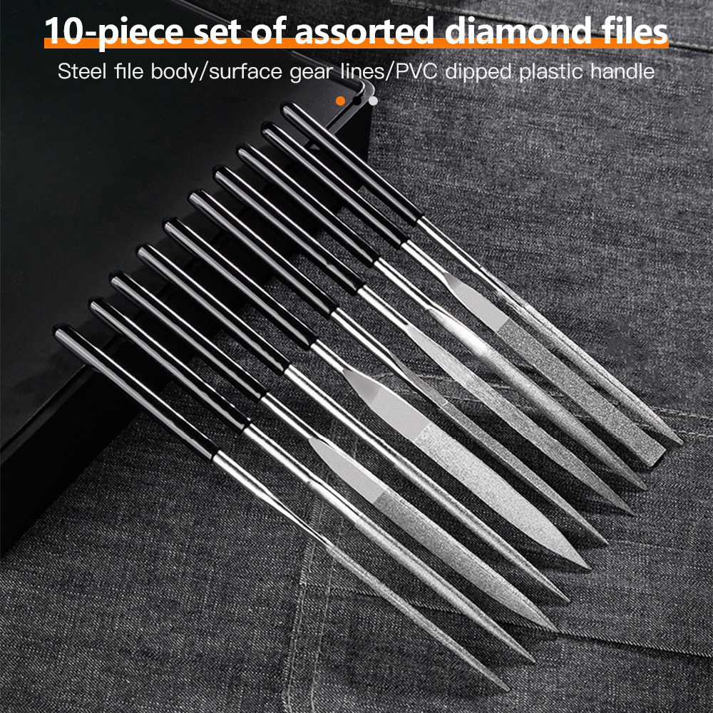 Plastic Handle Assorted File Metal Grinding File - Image 5