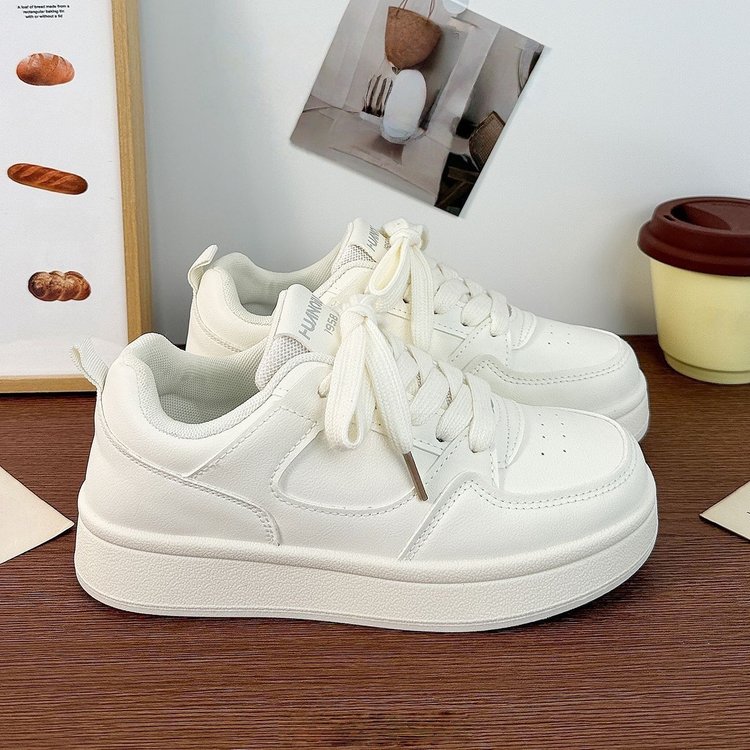 Women's White Sneakers 2026 New Style, Fashionable Versatile Platform Casual... 3