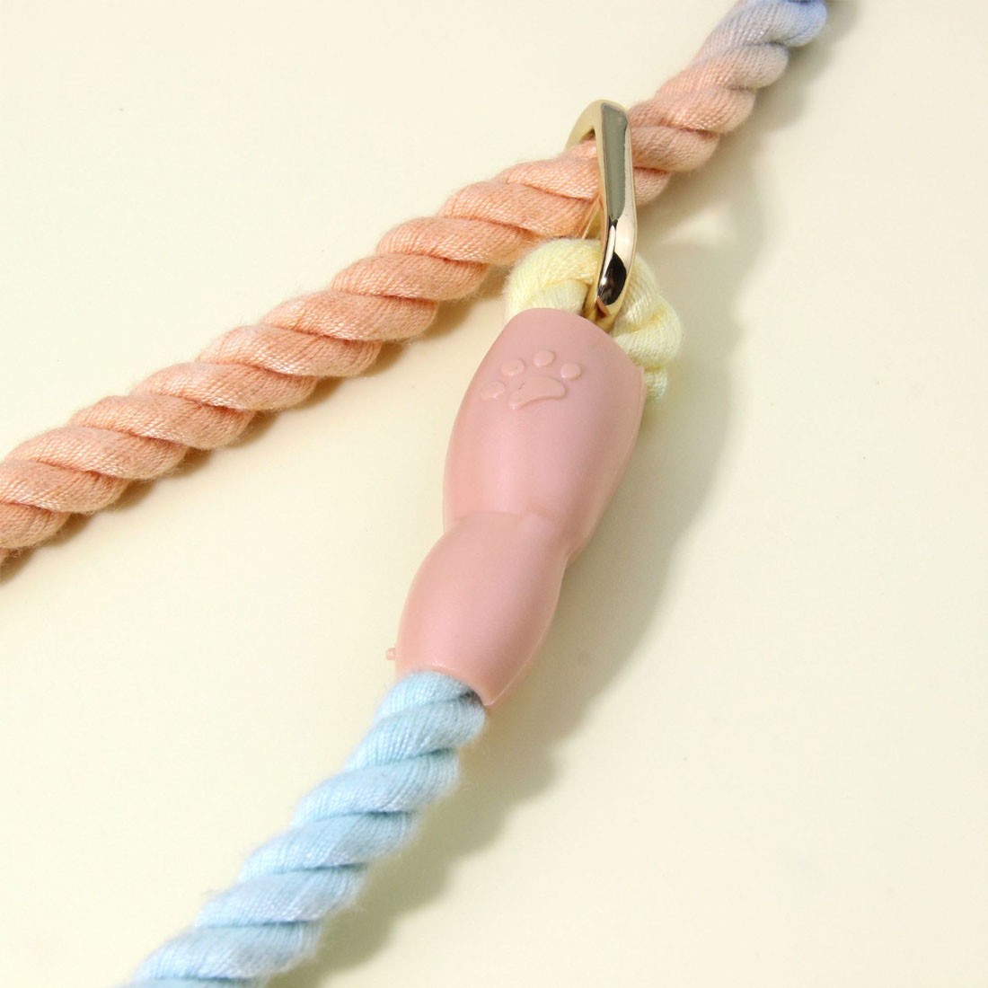 1Pc 150cm Gradient Colors Handmade Braided Rope Training Leash For Dogs — image 10